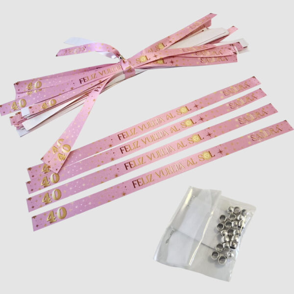 Pulsera Sublimada 310x15mm - Con cierre reutilizable