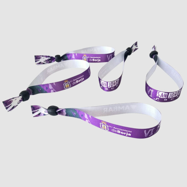 Pulsera Sublimada 310x15mm - Con cierre inviolable - Imagen 3