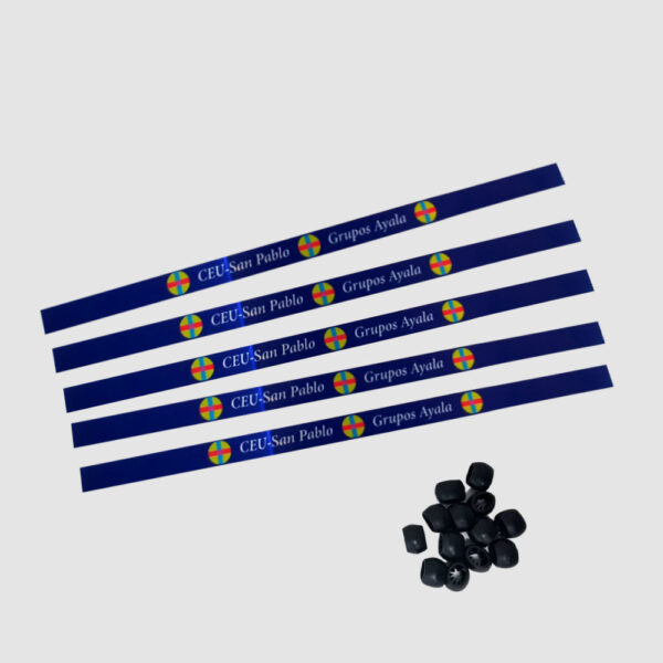 Pulsera Sublimada 310x10mm - Con cierre inviolable - Imagen 3