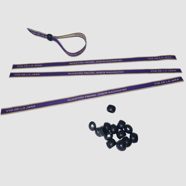 Pulsera Tejida 320x10mm - Con cierre inviolable - Imagen 3