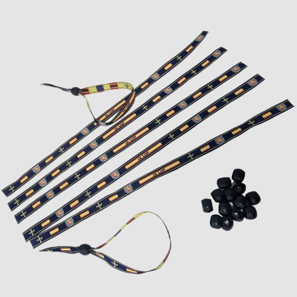 Pulsera Tejida 320x12mm - Con cierre inviolable - Imagen 2